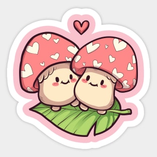 Mush Love Pink Sticker